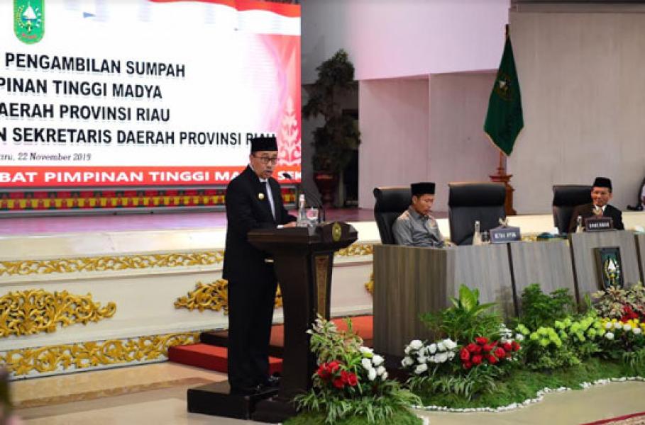 Gubri Secepatnya Lakukan Assessment Eselon II Pemprov Riau