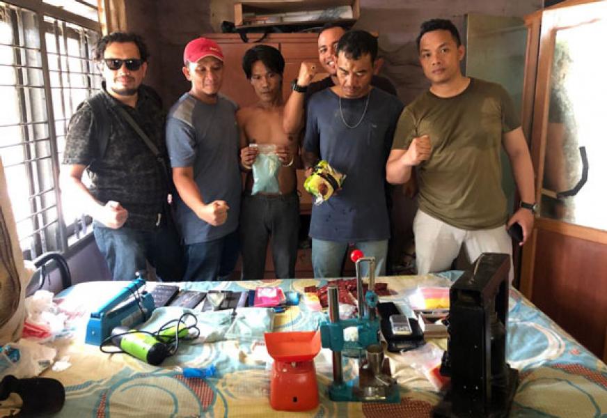 Home Industri Narkoba yang Digrebek Polda Riau Telah Beroperasi Sebulan