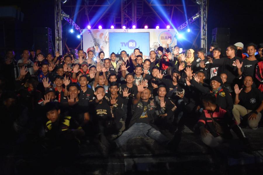 Kasat Lantas Ajak Para Bikers Pekanbaru, Deklarasi  Tolak Aksi Balap Liar