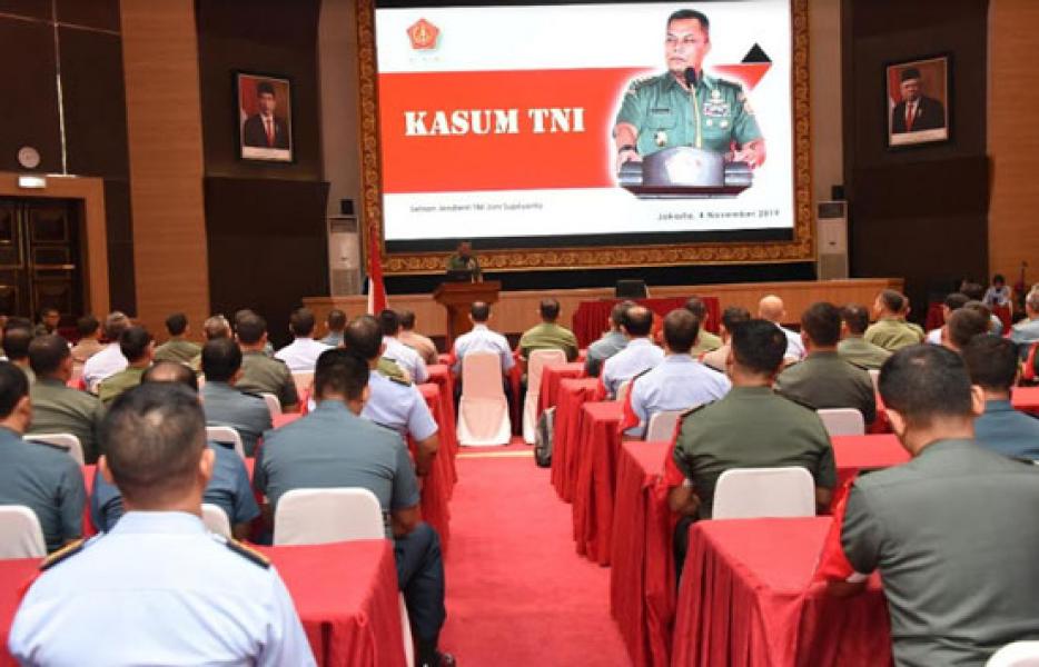 Kasum TNI Buka Geladi Yudha Dharma Dikreg XLVI Sesko TNI TA 2019