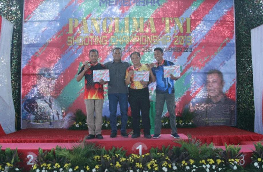 Kasum TNI Tutup Kejuaraan Menembak Panglima TNI Cup 2019