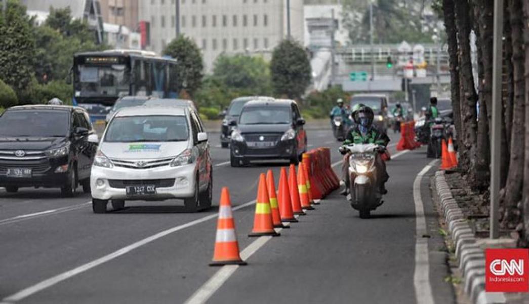 Mulai Besok Pelanggar Jalur Sepeda Terancam Tilang Rp500 Ribu