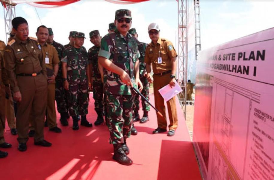 Panglima TNI : Markas Kogabwilhan I Akan Segera Dibangun