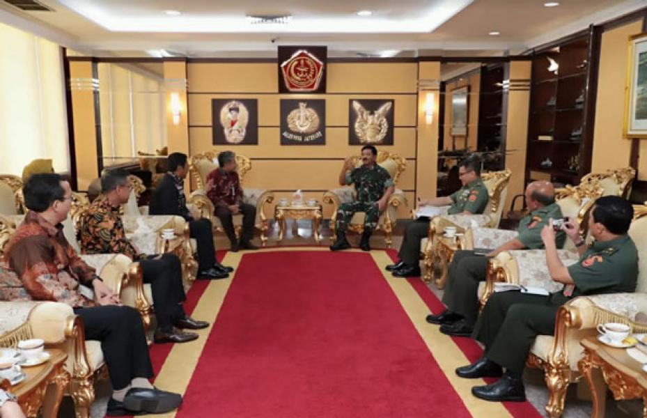 Panglima TNI Terima Kunjungan Direksi BRI