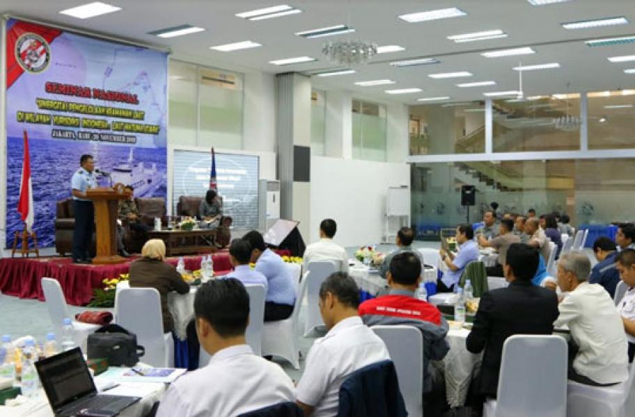 Sempurnakan Rancangan Draft Pengamanan Laut Natuna Utara, Bakamla RI/IDNCG Gelar Seminar