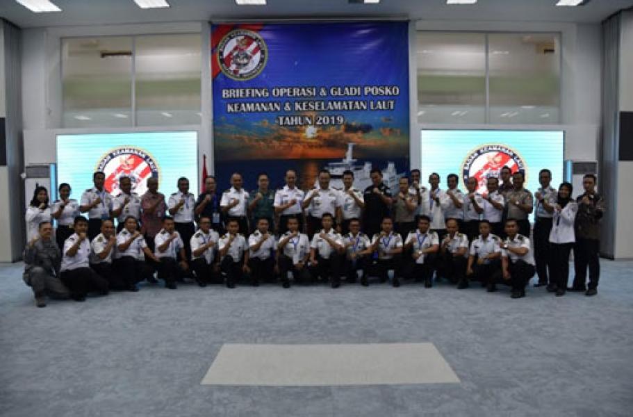 Tutup Briefing dan Gladi Posko, Pengawak Patroli Bakamla Siap Amankan Perbatasan