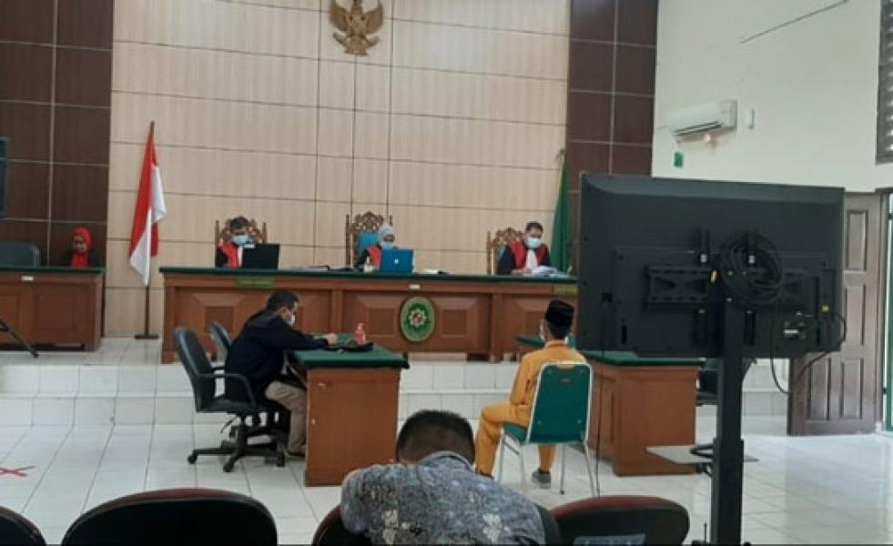 Abaikan Peringatan Pengawas, Seorang ASN Pelalawan Divonis 4 Bulan Penjara