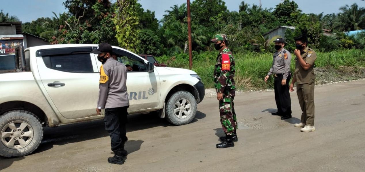 Antisipasi Covid-19, Polsubsektor Pelalawan Galakkan Ops Yustisi