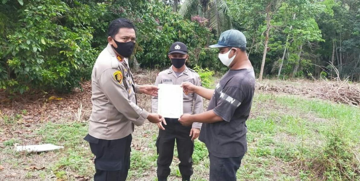 Antisipasi Karhutla Polsek Bandar Sei Kijang Galakkan Patroli