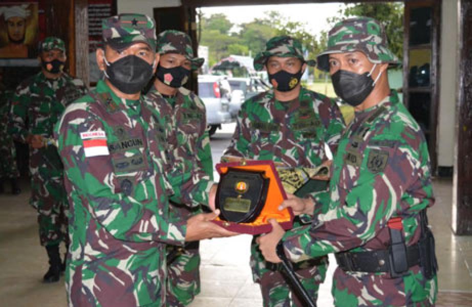 Danrem 174 Merauke Pimpin Serah Terima Satgas Pamrahwan di Wilayah Mimika