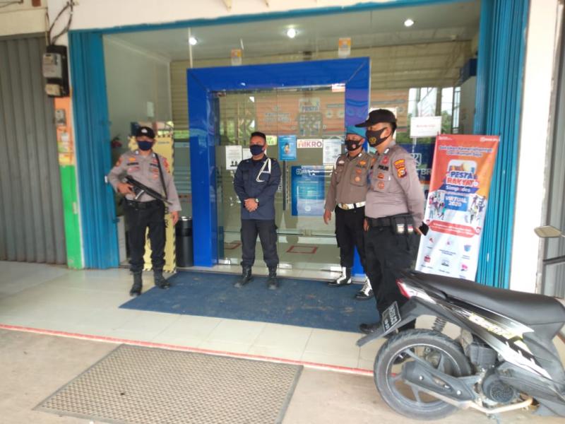 Ditengah Pandemi Covid-19 Polsek Pangkalan Lesung Gencar Patroli C3