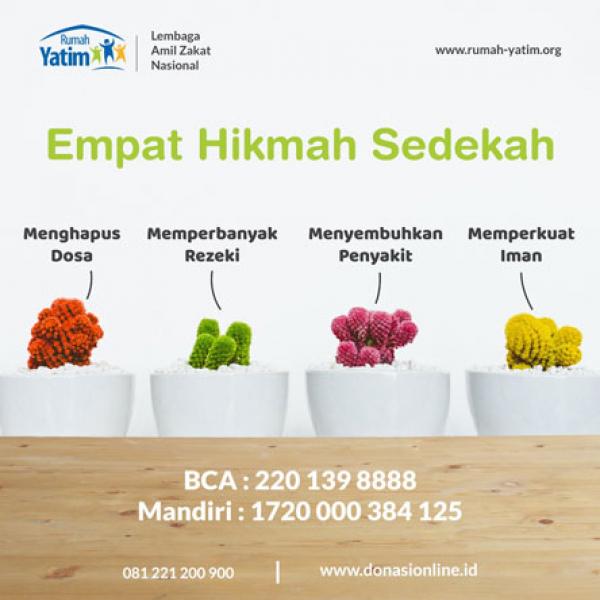 Empat Hikmah Sedekah