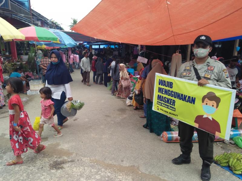 Giat Operasi Yustisi Dalam Rangka Pendisiplinan Masyarakat Terus Dilakukan Polsek Bunut 