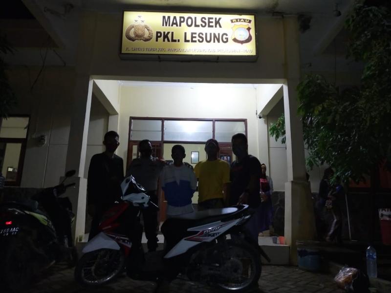 Hanya Dalam Waktu 24 Jam, Polsek Pangkalan Lesung Ungkap Kasus Curanmor yang Resahkan Warga