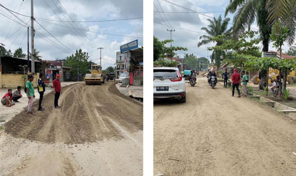 Jalan Ahmad Yani Sukarukun Diperbaiki dan Kembali Mulus, 2021 Kembali Dilanjutkan