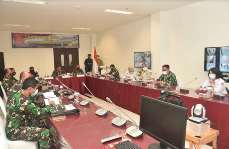 Aster Panglima TNI: Komsos TNI Langkah Strategis Percepatan Penanganan Covid-19