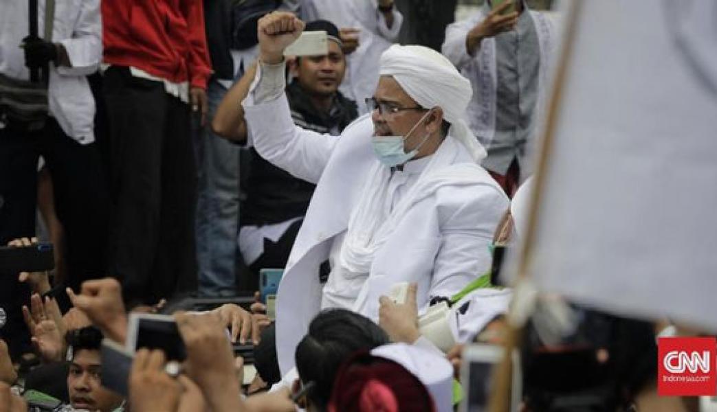 Orasi Pertama Kepulangan Rizieq Shihab: Revolusi Akhlak Dimulai Hari Ini