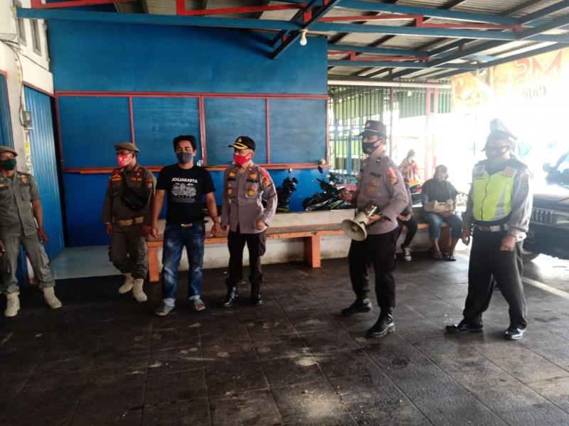 Pimpin Operasi Yustisi, Kapolsek Pangkalan Kuras Tak Henti Himbau Masyarakat Patuhi Protokol Kesehatan