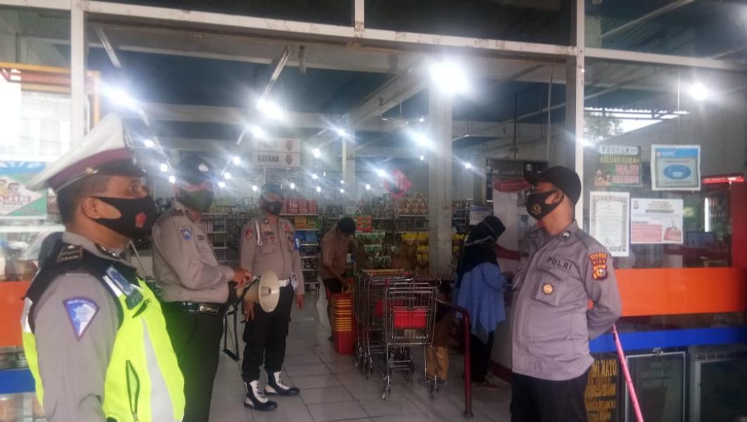 Polsek Pangkalan Kuras Hari Ini Kembali Laksanakan Ops Yustisi Cegah Penyebaran Covid-19