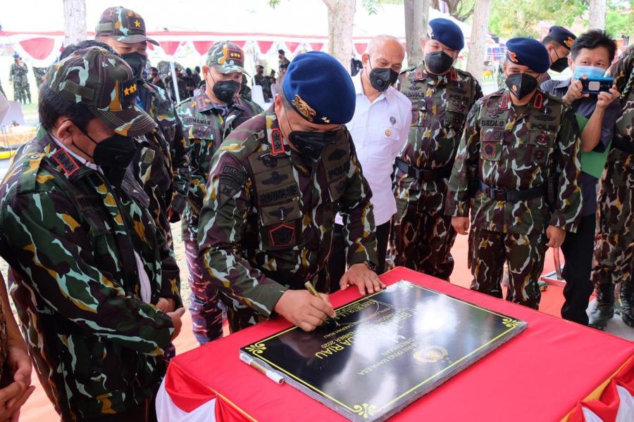 Resmikan Gedung Teratai Sat Brimob, Kapolda Riau Pesan Gunakan Untuk Mengasah Kemampuan Personil dan Jangan Tinggalkan Rakyat Walau Sejenak    