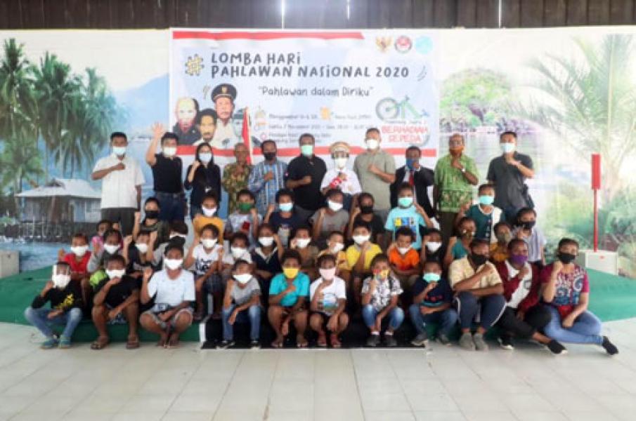Seratus Pelajar Papua Ikuti Lomba Hari Pahlawan Nasional