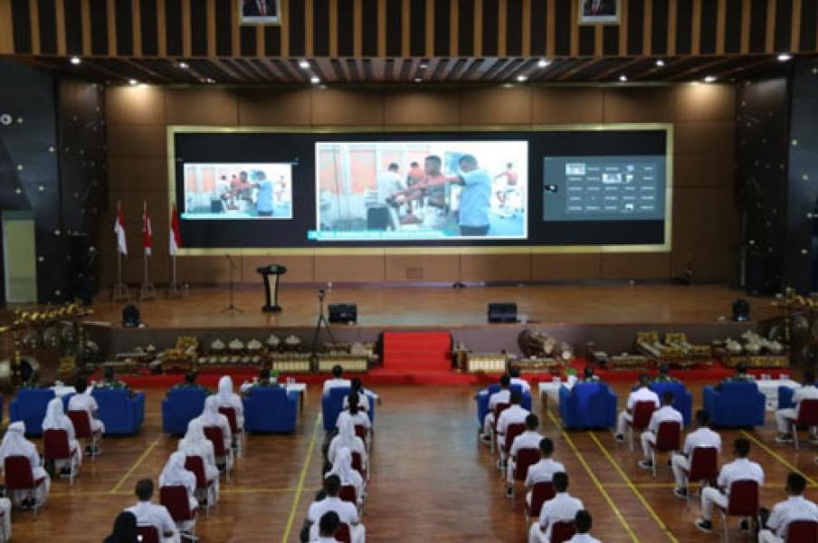 Siswa Siswi SMA Pradita Dirgantara Ikuti Sosialisasi Penerimaan Taruna/Taruni AAU