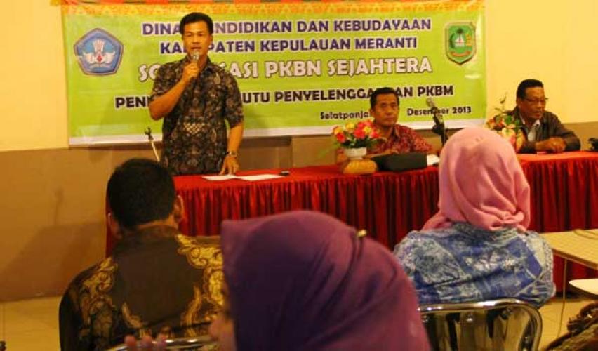 Disdik Sosialisasikan Peningkatan Mutu Penyelenggaraan PKBM