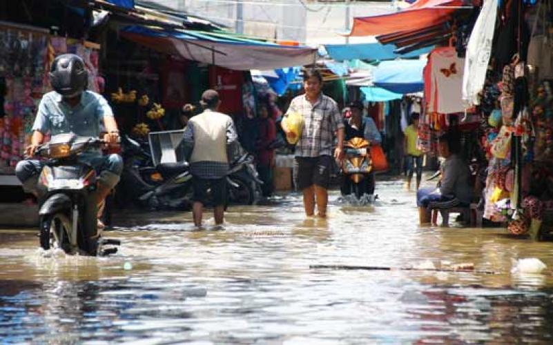 Warga Selatpanjang Keluhkan Pasang Keeling  