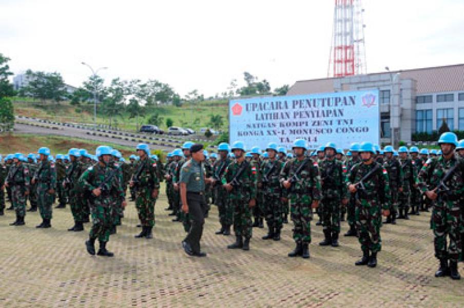 175 Prajurit TNI Siap Berangkat ke Kongo