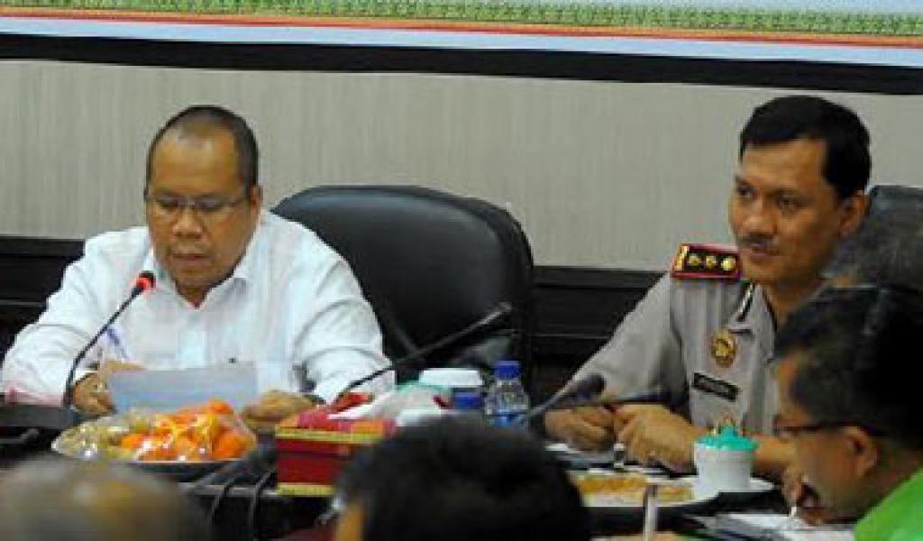 Bupati Pimpin Rakor, Jamin Situasi Kamtibmas Hingga Pergantian Tahun