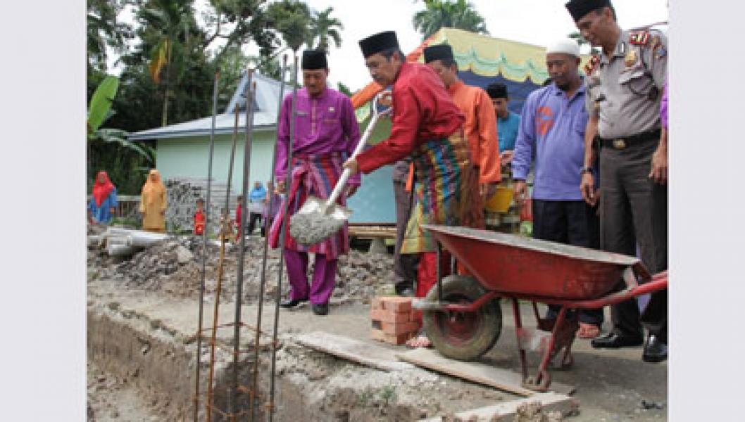 Bupati Siak Ajak Masyarakat Gotong Royong Bangun Masjid Subussalam