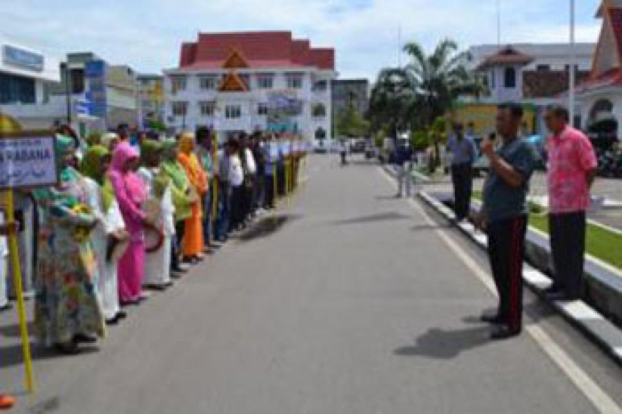 Bupati Suyatno Pimpin Gladi Bersih