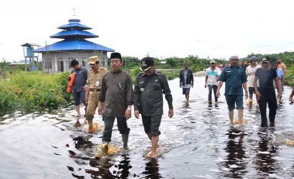 Curah Hujan Tinggi, Herliyan Instruksi Bengkalis Siaga Banjir