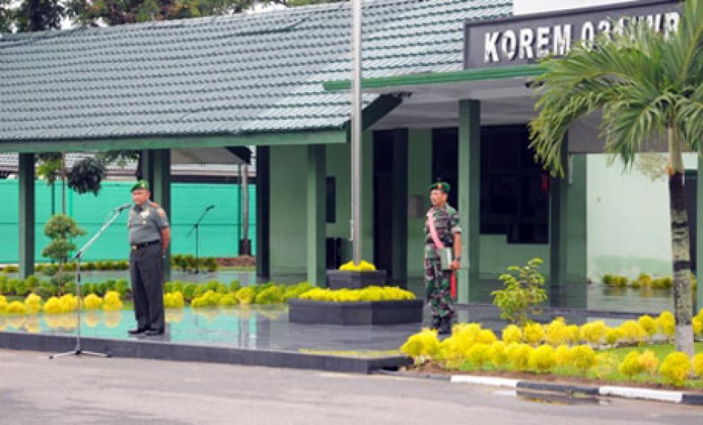 DANREM 031/WB Minta Prajurit Hindari Pelanggaran