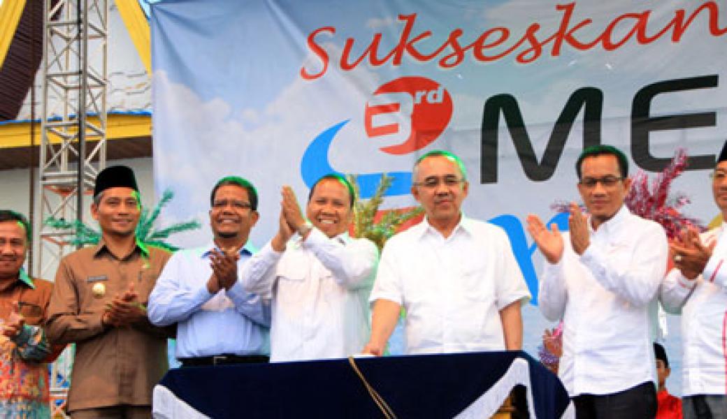 Plt Gubri Buka Meranti Expo 3 Tahun 2014
