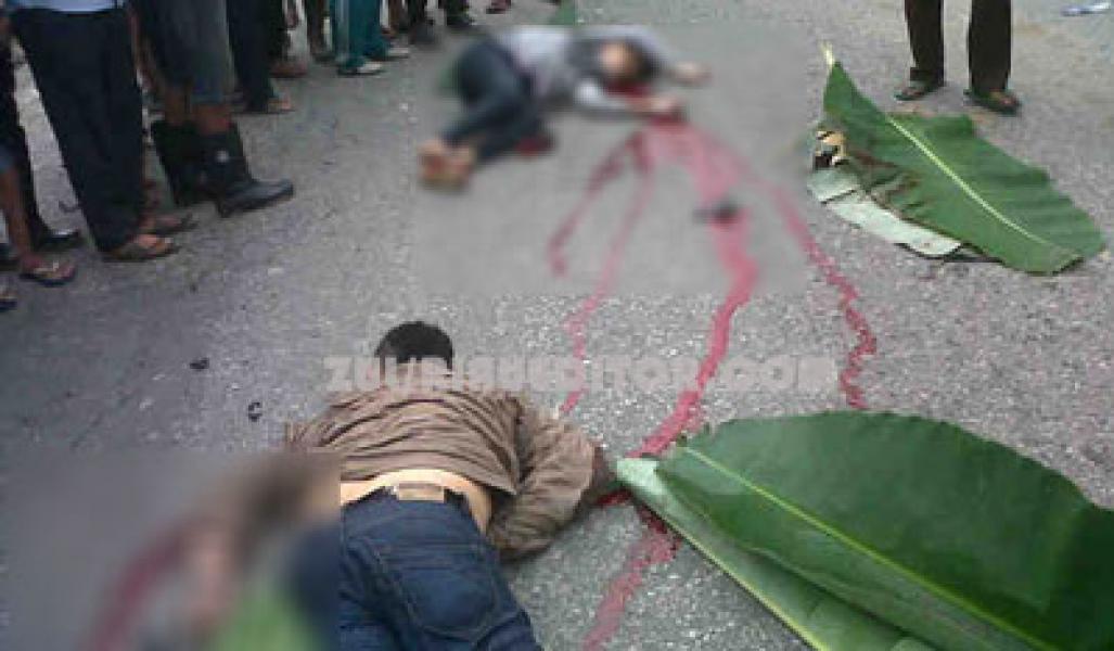 Hindari Lubang, 2 Pengendara Motor Meregang Nyawa