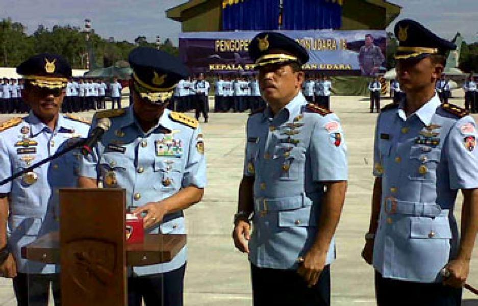 KSAU Resmikan Skadron Udara 16 RSN Pekanbaru