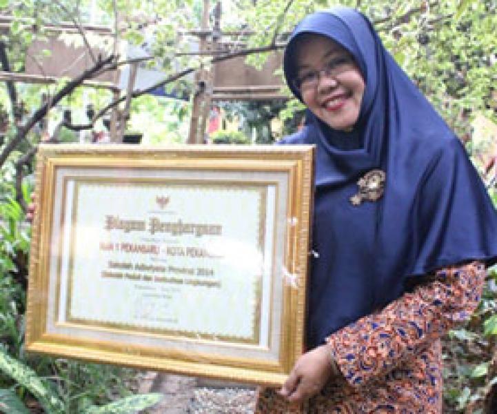 MAN 1 Pekanbaru Raih Adiwiyata Nasional