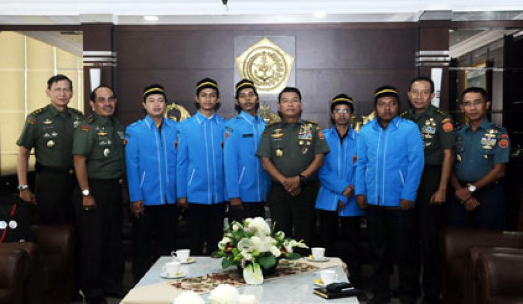 Panglima TNI terima Brigade Pelajar Islam Indonesia