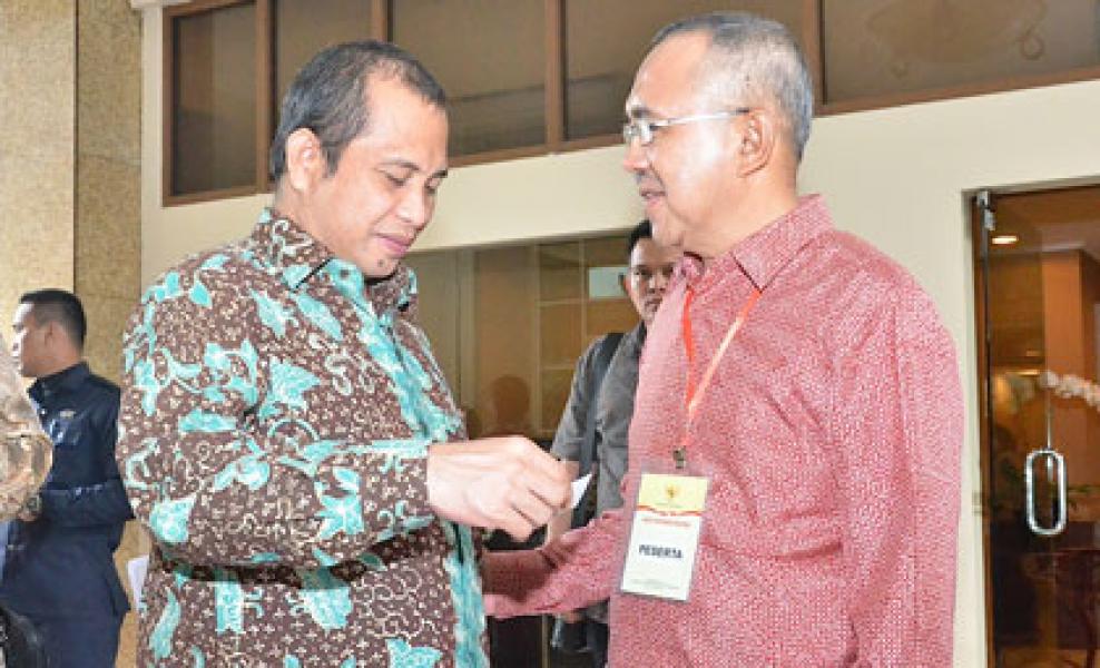 Plt Gubri Hadiri Rakornas Kementerian Desa, PDT dan Transmigrasi