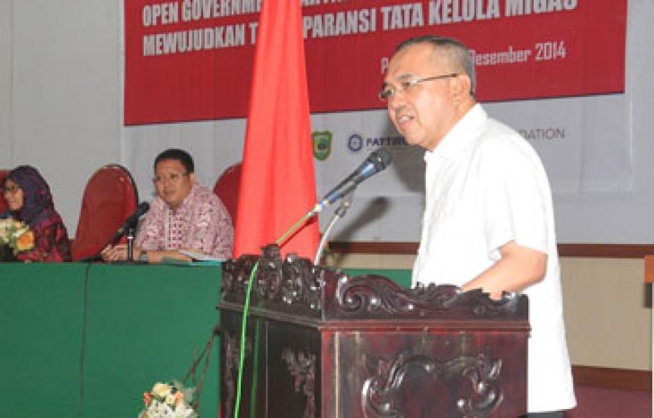 Plt Gubri Sampaikan Komitmennya Antisipasi Banjir Jangka Panjang