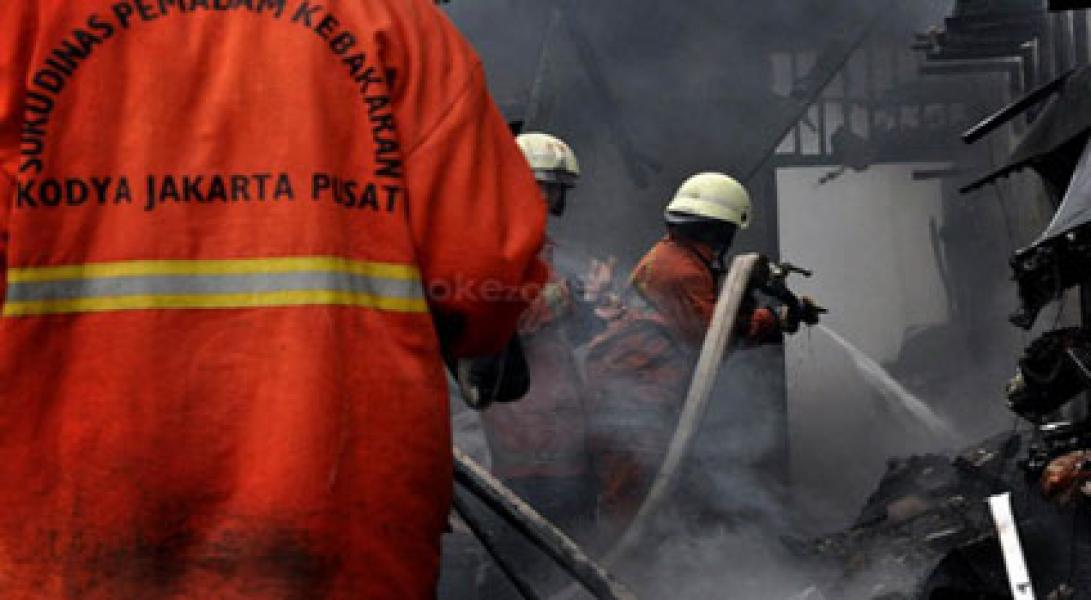 Polisi Kesulitan Selidiki Penyebab Kebakaran di Plaza Atrium Senen