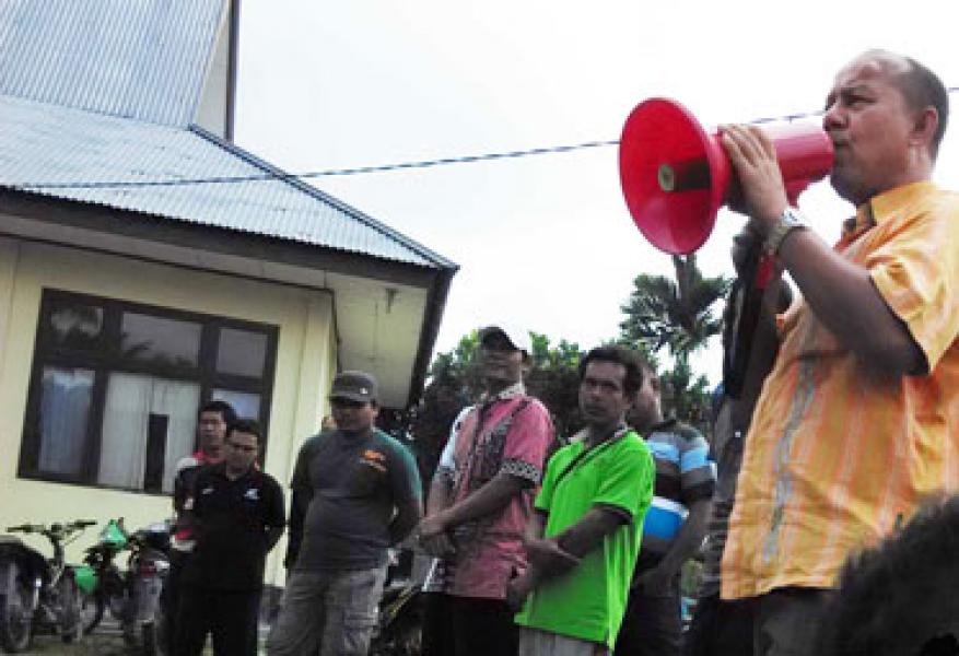Ratusan Anggota Kopni Sahabat Lestari Tuntut Konversi Kebun PT SBAL