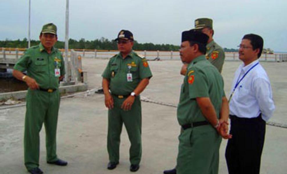 Setelah 56 M Melayang, Selama 4 Tahun Pelabuhan Cargo Bengkalis Dibiarkan Terlantar