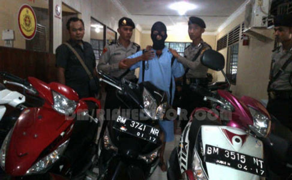 Spesialis Curanmor 50 TKP Diamankan Polisi