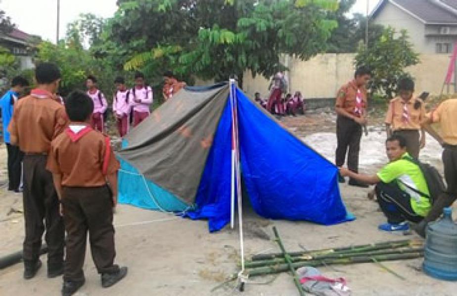 Usai Ujian Semester Ganjil SMPN 35 Gelar Persami