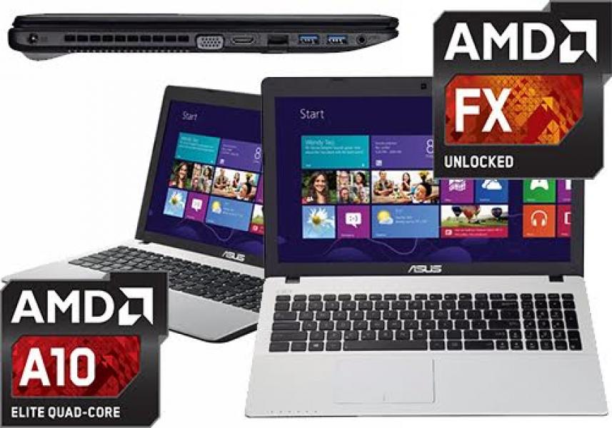 ASUS X550ZE, Notebook Terjangkau dengan Prosesor 12 Core 