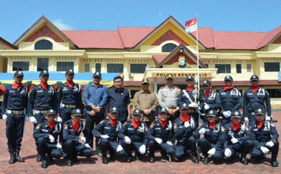 Ahmad Syah Irup HUT Satpam Bengkalis Ke 35