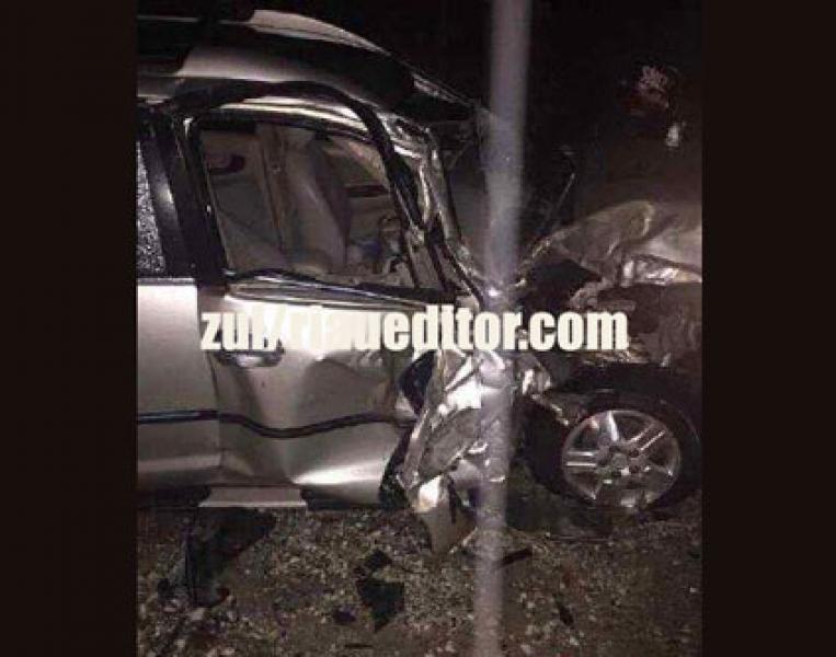 Anggota DPRD Pelalawan Alami Lakalantas di Jalintim Palas-Kemang