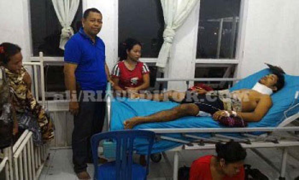 Diduga Dendam Lama, Dua Pemuda Batang Gansal Saling Bacok